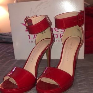 Brand new Chinese Laundry Red Heels Size 9!🌹